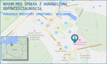PORADNIA MEDYCYNY SPORTOWEJ - NOVUM-MED SPÓŁKA Z OGRANICZONĄ ODPOWIEDZIALNOŚCIĄ - MICKIEWICZA 26,  WIĘCBORK