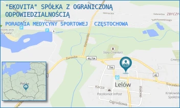 PORADNIA MEDYCYNY SPORTOWEJ - "EKOVITA" SPÓŁKA Z OGRANICZONĄ ODPOWIEDZIALNOŚCIĄ - UL. KLASZTORNA 23,  CZĘSTOCHOWA