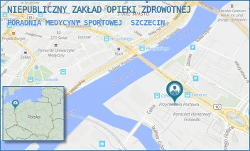 PORADNIA MEDYCYNY SPORTOWEJ - NIEPUBLICZNY ZAKŁAD OPIEKI ZDROWOTNEJ - ENERGETYKÓW 2,  SZCZECIN