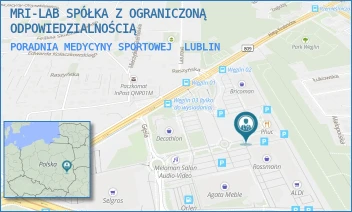 PORADNIA MEDYCYNY SPORTOWEJ - MRI-LAB SPÓŁKA Z OGRANICZONĄ ODPOWIEDZIALNOŚCIĄ - GĘSIA 3/TB.02, LUBLIN